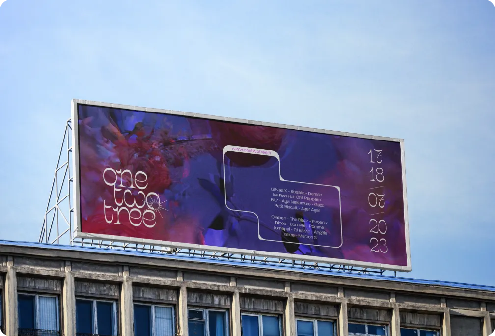 panneau publicitaire